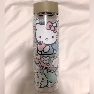 Hello Kitty Straw Water Bottle 24oz